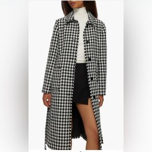 Noize long belted coat